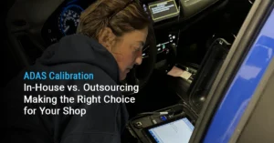 ADAS Calibration: In-House vs. Outsourcing with AirPro Diagnostics—Making the Right Choice for Your Shop