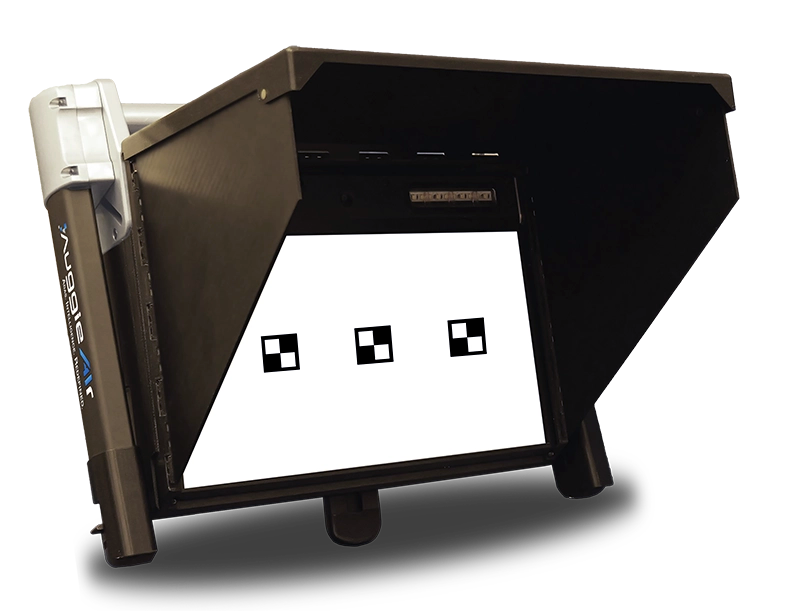 Open view of the AirPro Diagnostics Auggie Air Device