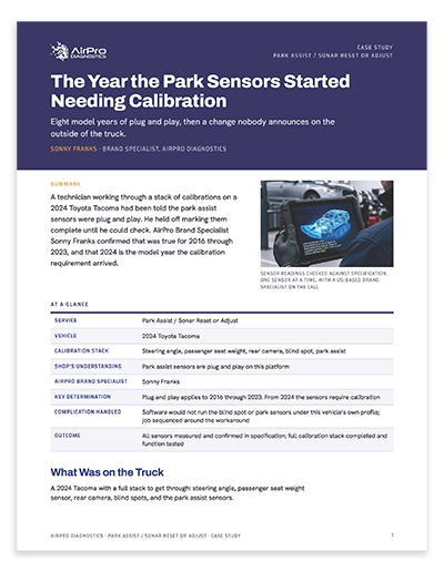 This is Sonar Reset Case Study image