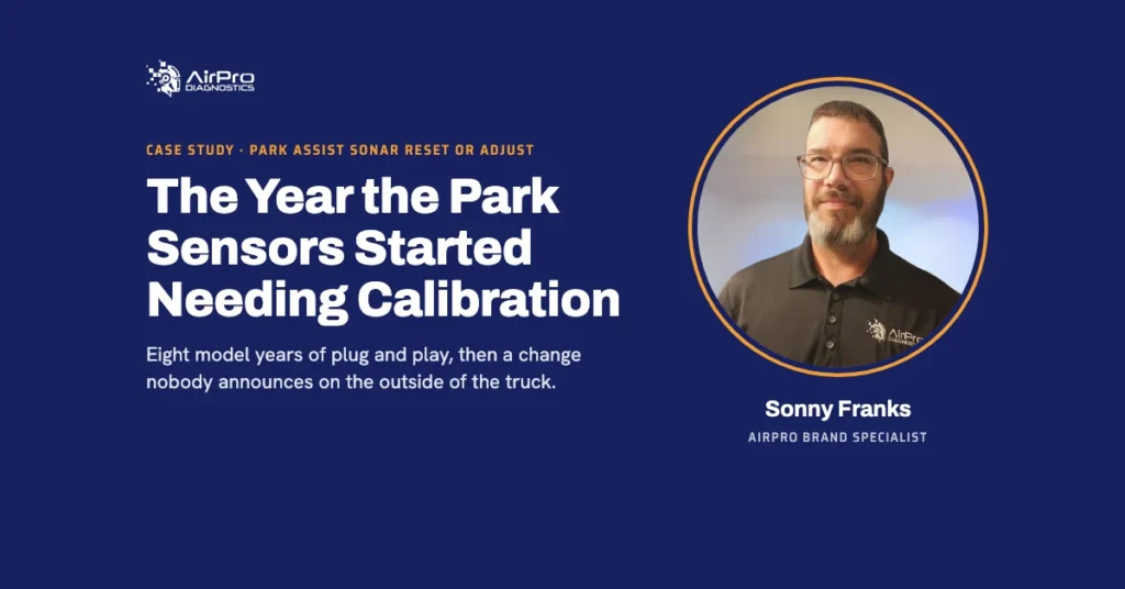 Case study: The Year the Park Sensors Started Needing Calibration, by AirPro Brand Specialist Sonny Franks