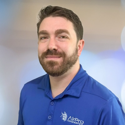 Taylor McNees AirPro Diagnostics Tech